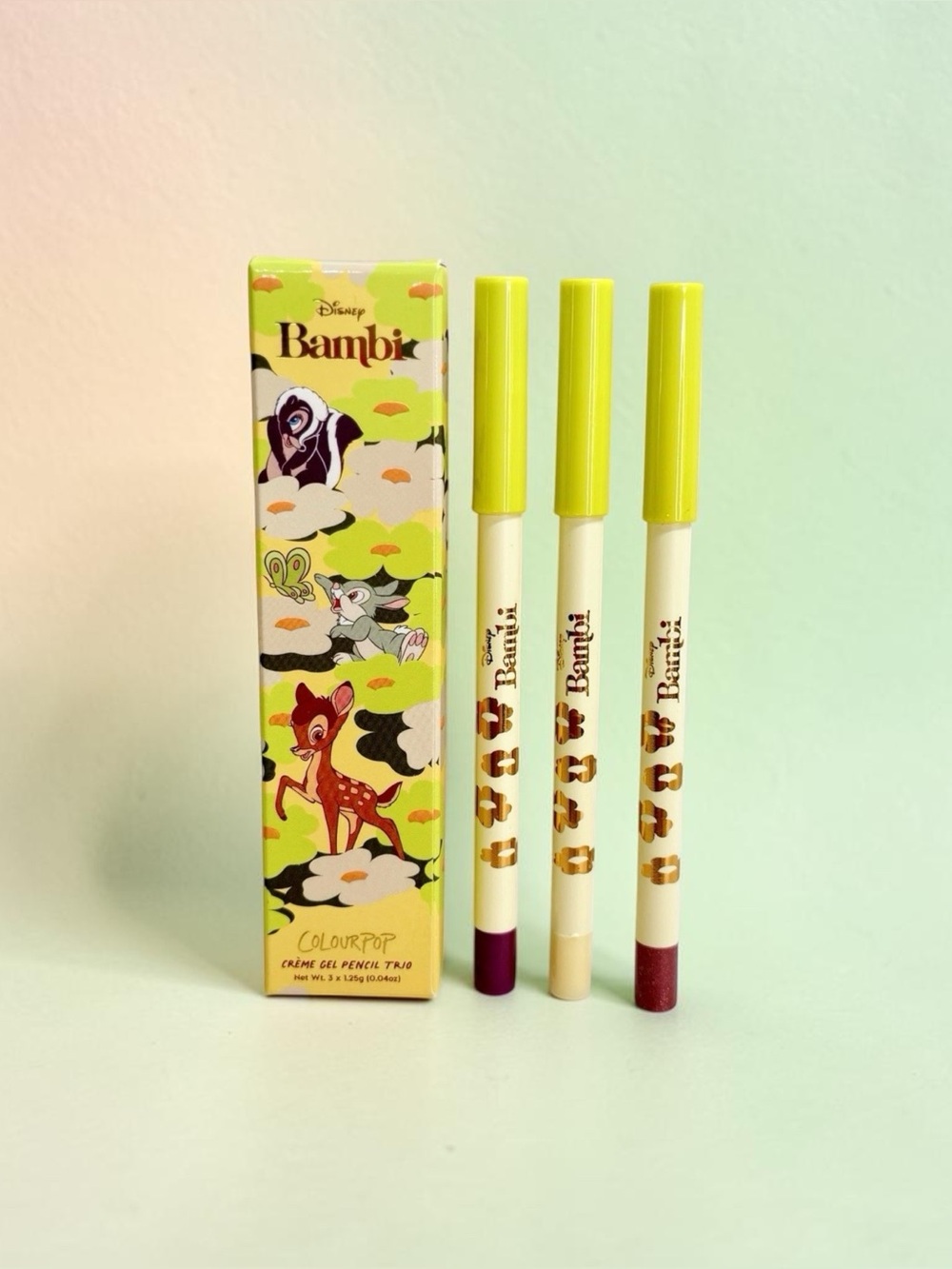 Colourpop Disney Bambi Crème Gel Pencil Trio